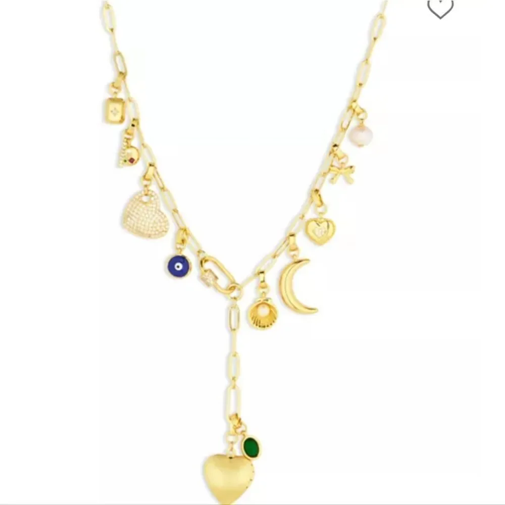 Gold Charm Necklace